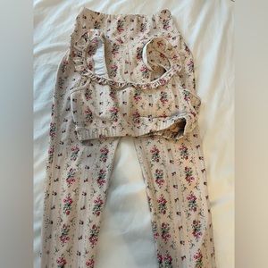 LSF workout bra and pants